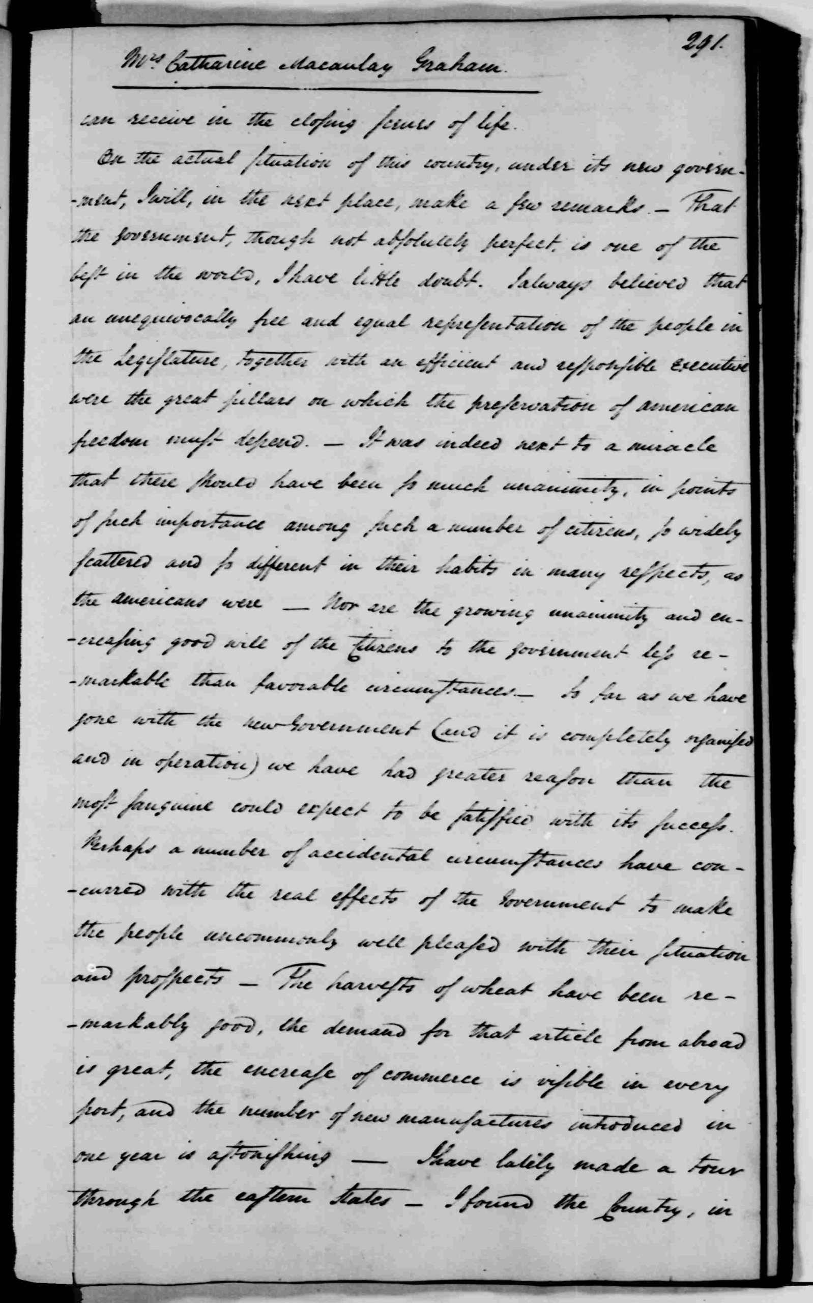 Scholarly Writing #5: Between Correspondence and Action: Macaulay and the American Republic